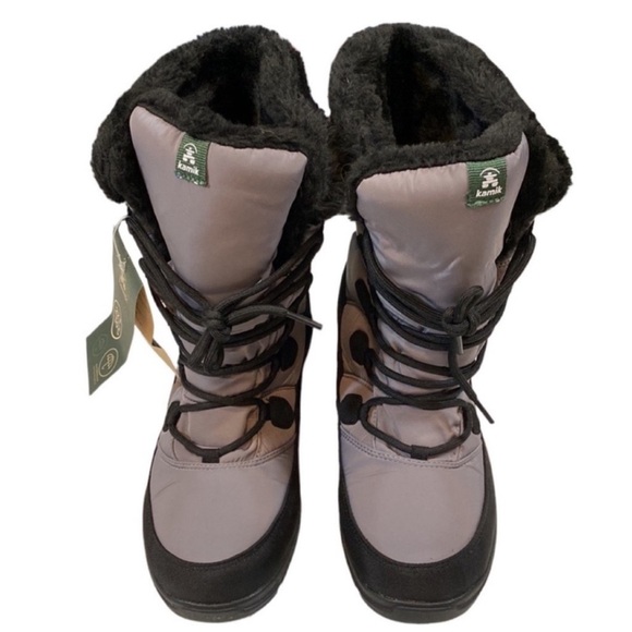Kamik Winter Faux Fur Lined Waterproof Boots - Picture 9 of 11